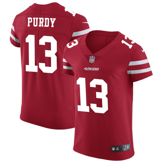 Brock Purdy San Francisco 49ers Nike Vapor Untouchable Elite Jersey - Scarlet