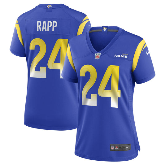 Taylor Rapp Los Angeles Rams Nike Women's Game Jersey - Royal