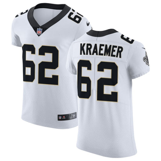 Tommy Kraemer New Orleans Saints Nike Vapor Untouchable Elite Jersey - White