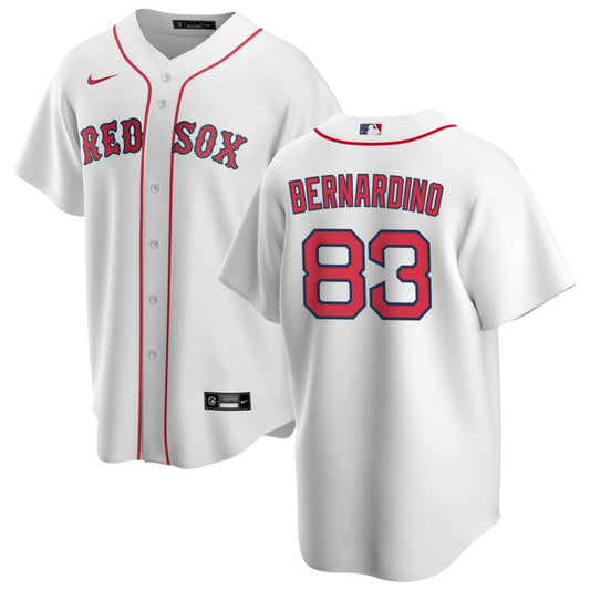 Brennan Bernardino Boston Red Sox Nike Home Replica Jersey - White