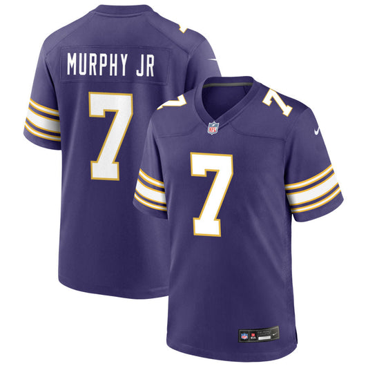 Byron Murphy Jr Minnesota Vikings Nike Classic Game Jersey - Purple