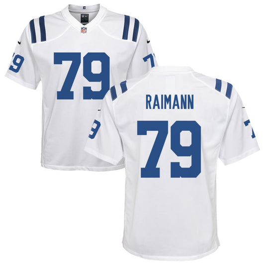 Bernhard Raimann Nike Indianapolis Colts Youth Game Jersey - White