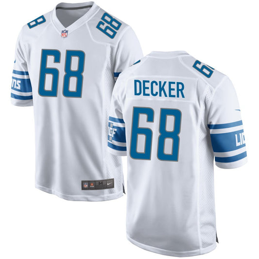 Taylor Decker Detroit Lions Nike Game Jersey - White