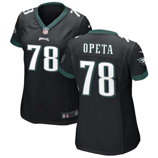 Sua Opeta Philadelphia Eagles Nike Women's Alternate Game Jersey - Black