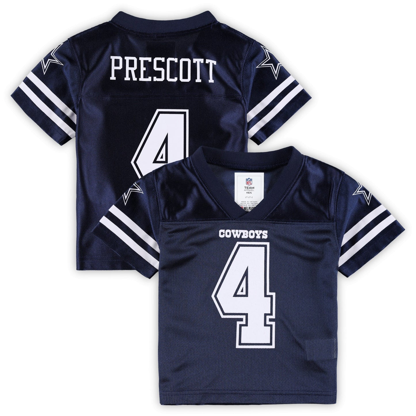 Toddler Dak Prescott Navy Dallas Cowboys Team Jersey