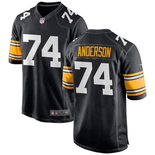 Spencer Anderson Pittsburgh Steelers Nike Alternate Game Jersey - Black