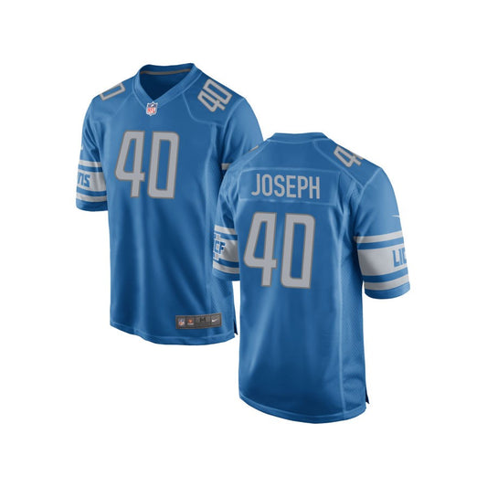 Brandon Joseph Detroit Lions Nike Youth Team Color Game Jersey - Blue