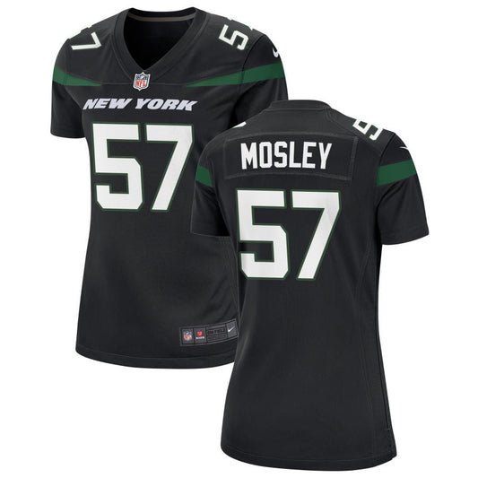 C.J. Mosley New York Jets Nike Women's Alternate Game Jersey - Stealth Black