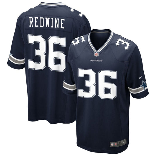 Sheldrick Redwine Dallas Cowboys Nike Game Jersey - Navy