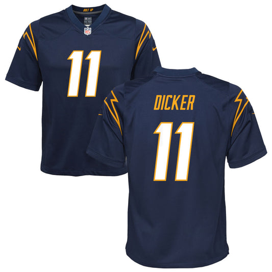 Cameron Dicker Los Angeles Chargers Nike Youth Alternate Game Jersey - Navy