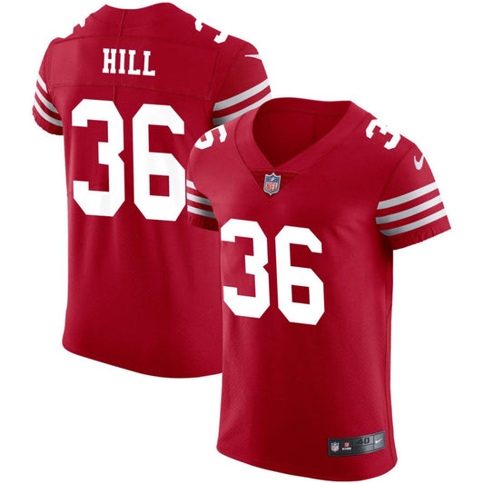 Brian Hill San Francisco 49ers Nike Vapor Elite Jersey - Scarlet