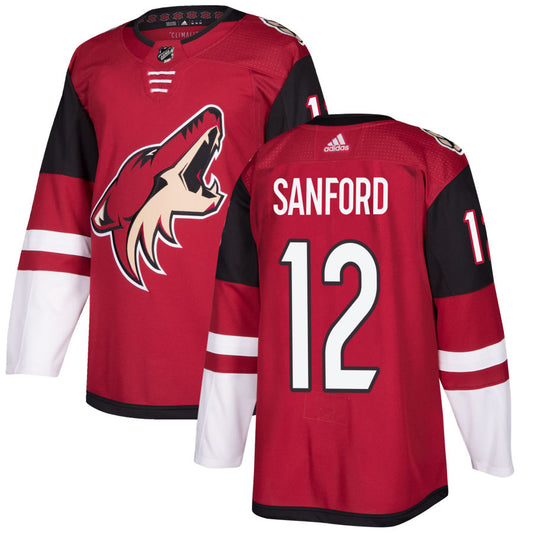 Zach Sanford Arizona Coyotes adidas Authentic Jersey - Maroon