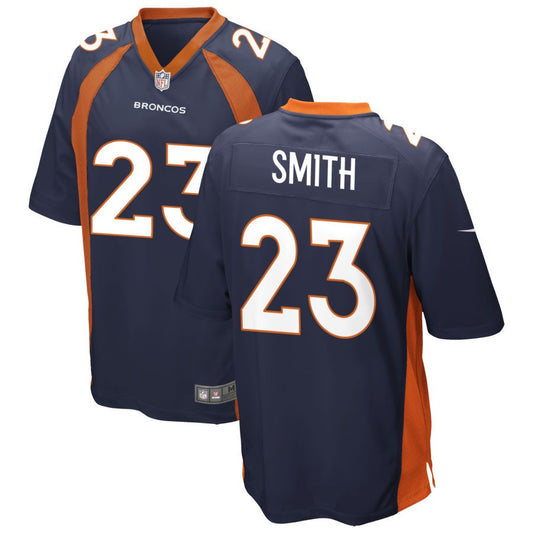 Tremon Smith Denver Broncos Nike Youth Game Jersey - Navy