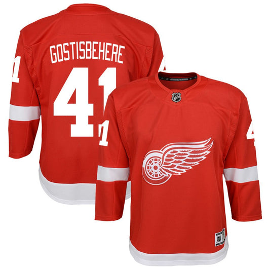 Shayne Gostisbehere Detroit Red Wings Youth Home Premier Jersey - Red