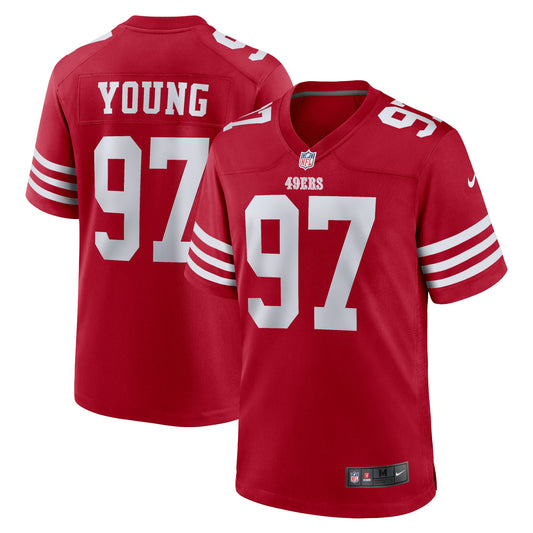 Bryant Young San Francisco 49ers Nike Retired Player Game Jersey - Scarlet