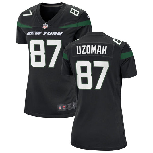 C.J. Uzomah New York Jets Nike Women's Alternate Game Jersey - Stealth Black