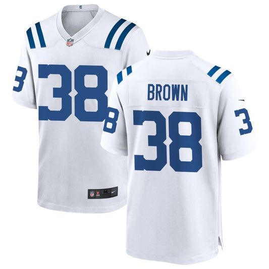 Tony Brown Indianapolis Colts Nike Game Jersey - White