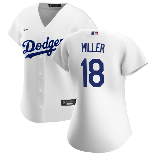 Shelby Miller Los Angeles Dodgers Nike Women's Home Replica Jersey - White