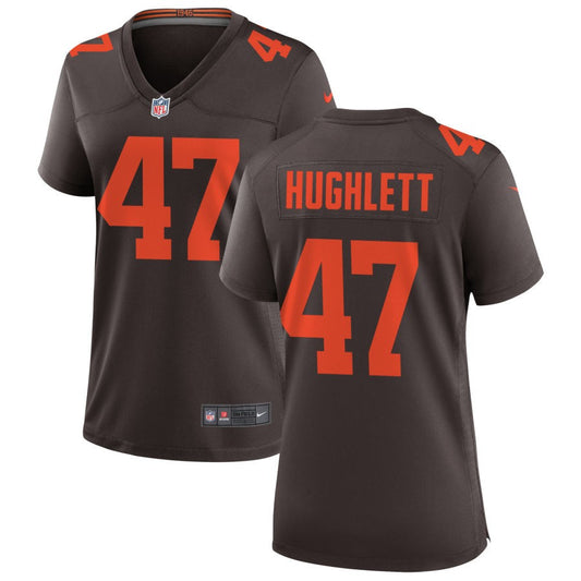 Charley Hughlett Cleveland Browns Nike Women's Alternate Game Jersey - Brown