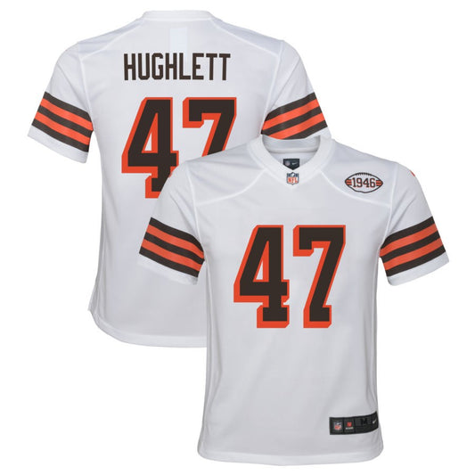 Charley Hughlett Cleveland Browns Nike Youth Alternate Jersey - White