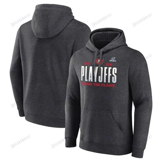 Tampa Bay Buccaneers 2022 NFL Playoffs Our Time Pullover Hoodie - Charcoal