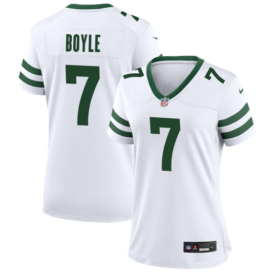 Tim Boyle New York Jets Nike Women's Legacy Game Jersey - White