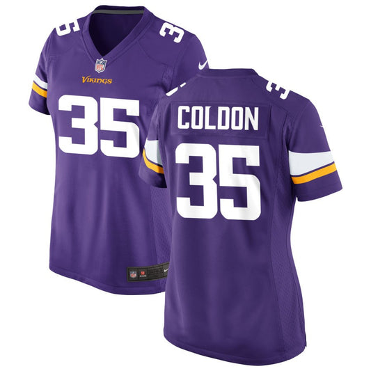 C.J. Coldon Minnesota Vikings Nike Women's Game Jersey - Purple