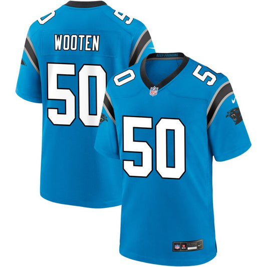 Chandler Wooten  Carolina Panthers Nike Alternate Game Jersey - Blue