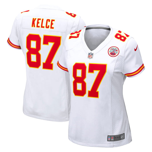 Travis Kelce Kansas City Chiefs Nike Women's Game Jersey - White