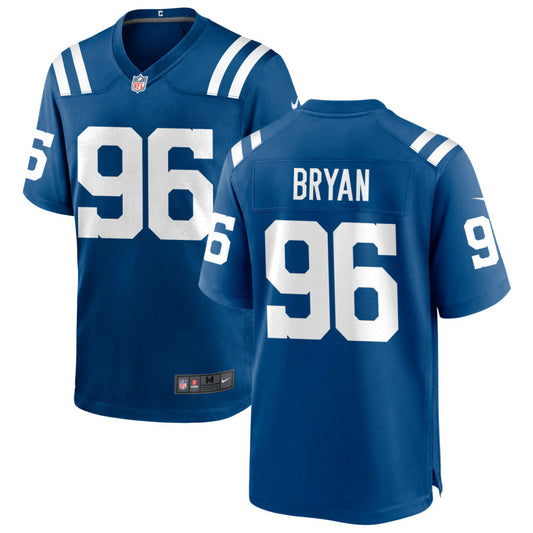 Taven Bryan Nike Indianapolis Colts Game Jersey - Royal