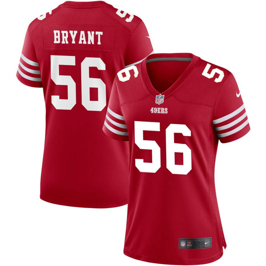 Austin Bryant San Francisco 49ers Nike Women's Game Jersey - Scarlet