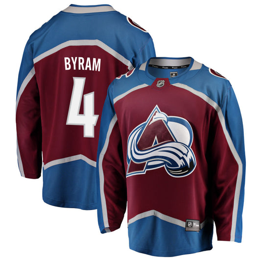 Bowen Byram Colorado Avalanche Fanatics Branded Home 2022 Stanley Cup Champions Breakaway Jersey - Burgundy