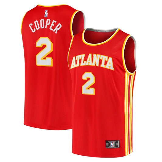 Sharife Cooper Atlanta Hawks Fanatics Branded Youth 2021/22 Fast Break Replica Jersey - Icon Edition - Red