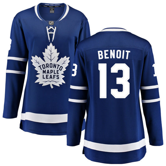 Simon Benoit Toronto Maple Leafs Fanatics Branded Women's Home Breakaway Jersey - Blue