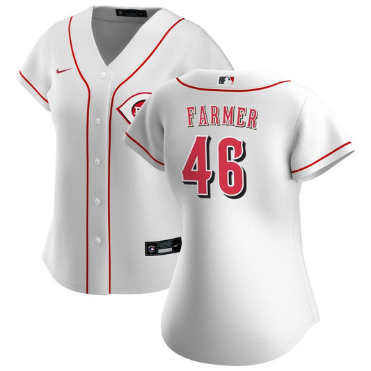 Buck Farmer Cincinnati Reds Nike Women's Home Replica Jersey - White