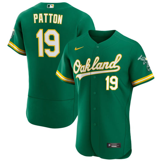 Spencer Patton Oakland Athletics Nike Alternate Authentic Jersey - Kelly Green