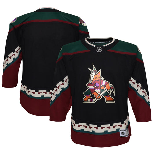 Arizona Coyotes Youth 2021/22 Home Premier Jersey - Black