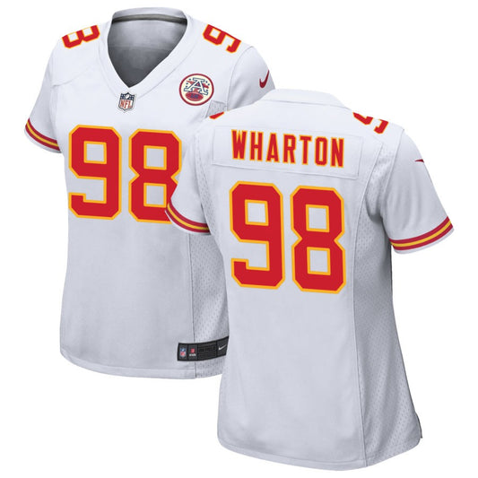 Tershawn Wharton Kansas City Chiefs Nike Women's Game Jersey - White