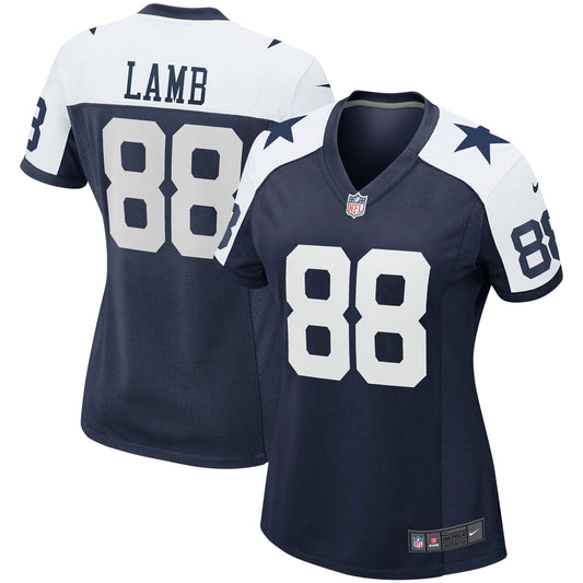 CeeDee Lamb Dallas Cowboys Nike Women's Alternate Game Team Jersey - Navy