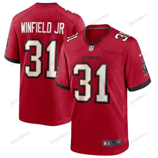 Antoine Winfield Jr. 31 Tampa Bay Buccaneers Game Jersey - Red