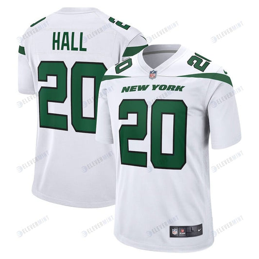 Breece Hall 20 New York Jets Away Game Player Jersey - White