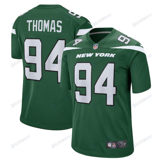 Solomon Thomas 94 New York Jets Men Game Jersey - Gotham Green