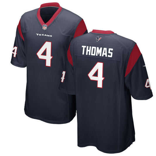 Tavierre Thomas Houston Texans Nike Game Jersey - Navy