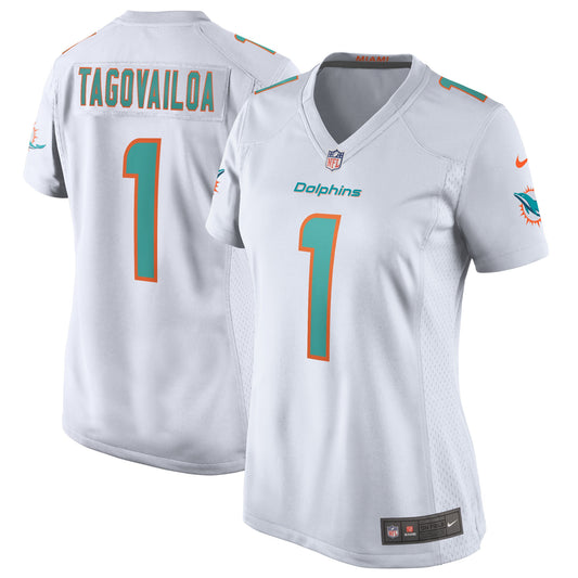 Tua Tagovailoa Miami Dolphins Nike Women's Game Jersey - White