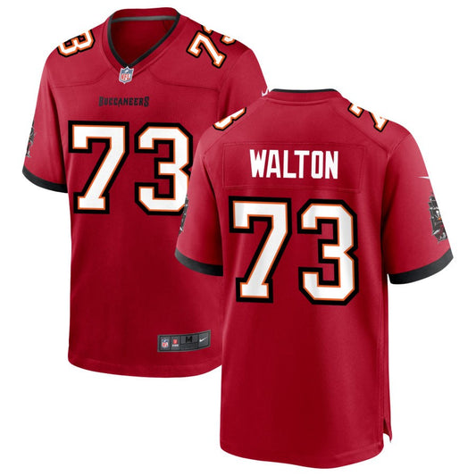 Brandon Walton Nike Tampa Bay Buccaneers Game Jersey - Red