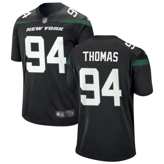 Solomon Thomas New York Jets Nike Alternate Game Jersey - Stealth Black