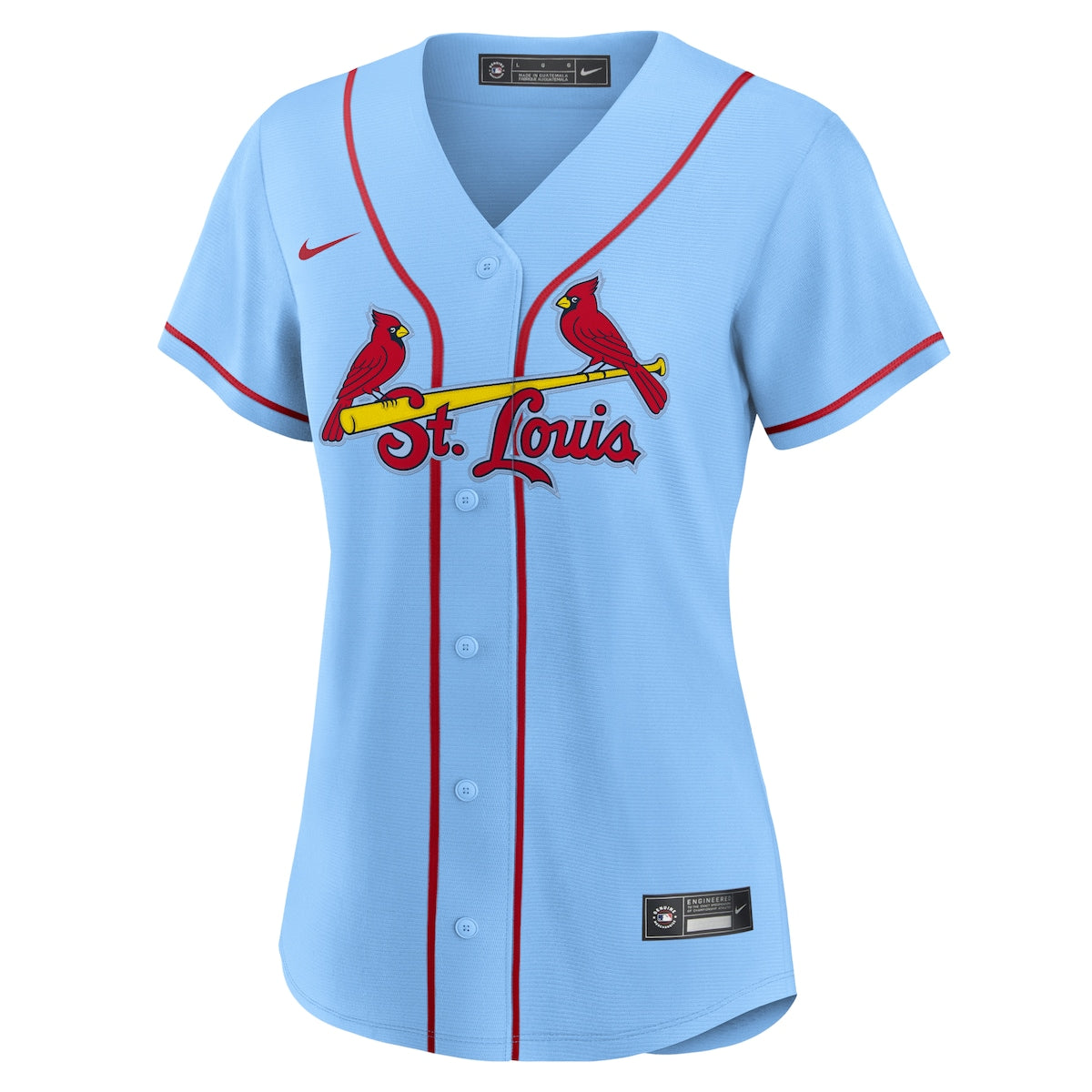 Women's  Nike Cardinals Home Replica Team Jersey - Blue