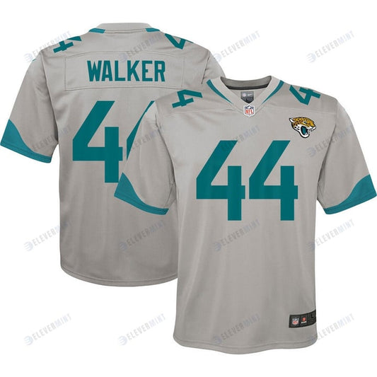 Travon Walker 44 Jacksonville Jaguars Youth Inverted Game Jersey - Silver