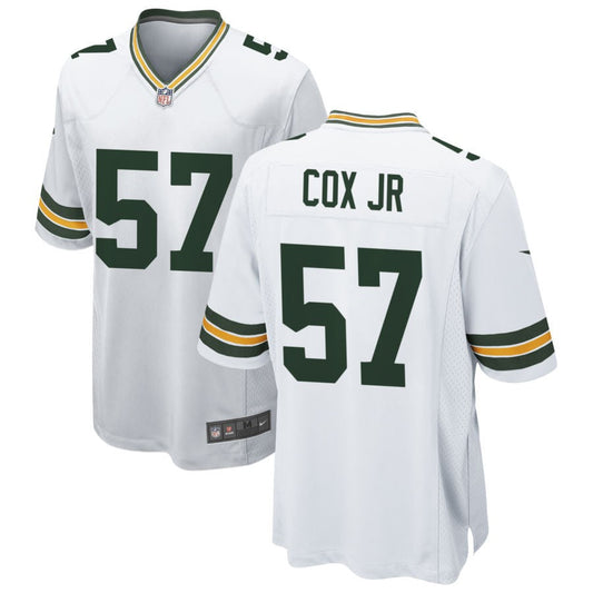 Brenton Cox Jr Green Bay Packers Nike Game Jersey - White