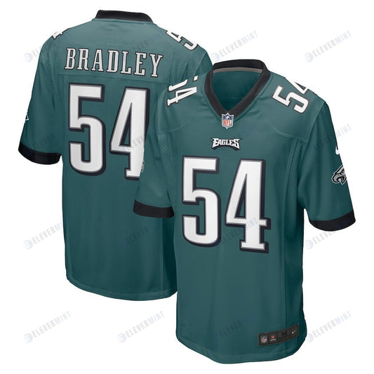 Shaun Bradley 54 Philadelphia Eagles Game Jersey - Midnight Green